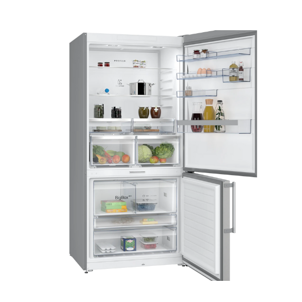 Alttan Donduruculu Buzdolabı 186 x 86 cm Kolay temizlenebilir Inox